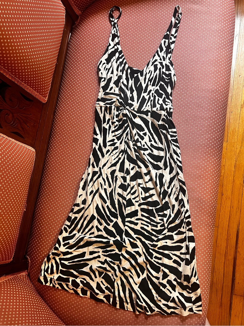 H&M Animal Print Mini Dress